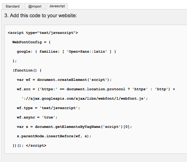 Google JavaScript Code