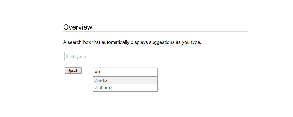 Auto Complete