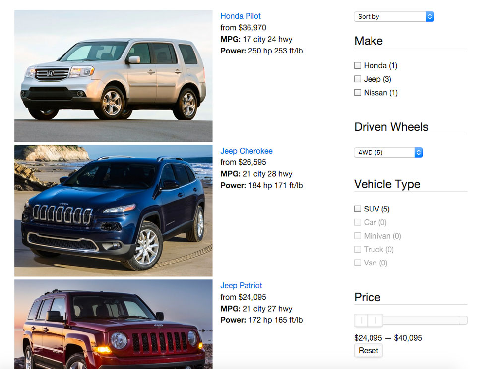 Search Options