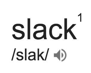 slack icons meaning