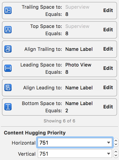 Label Constraints