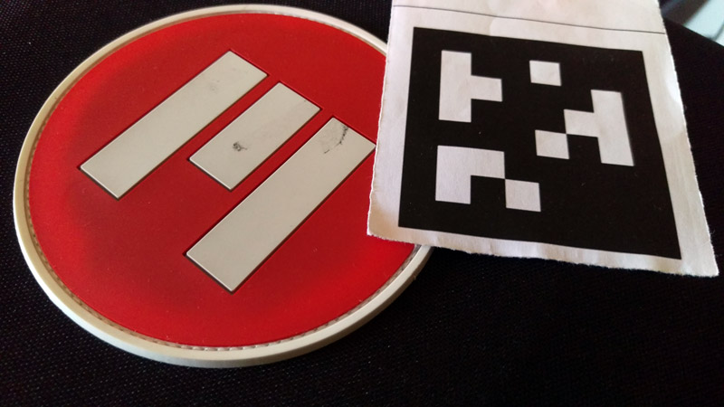 A positional tracking marker for Meta