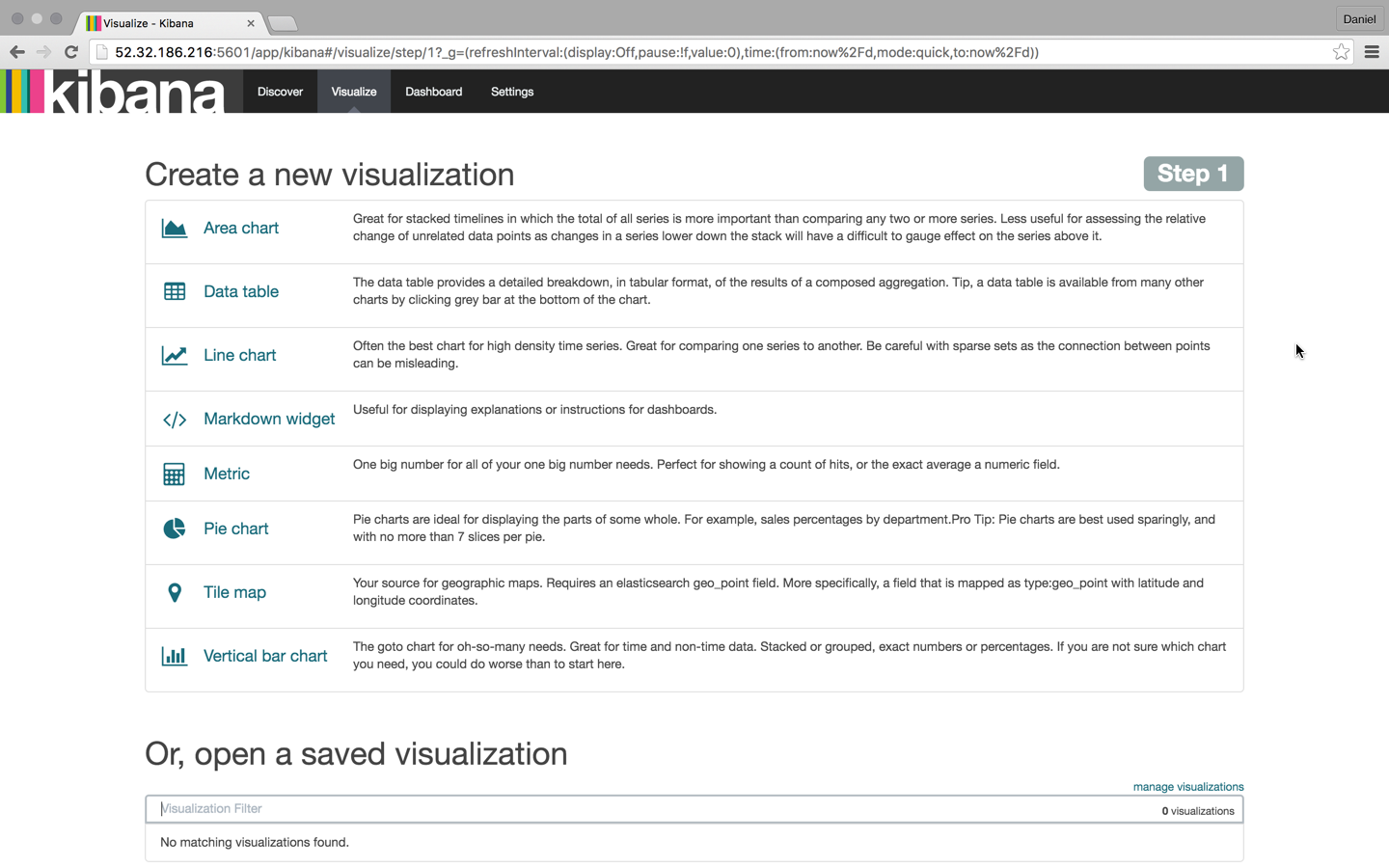 Create a visualization