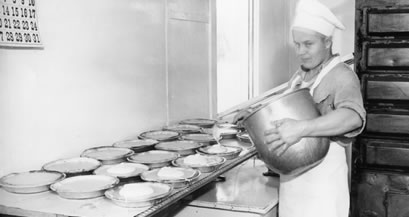 Baking pies