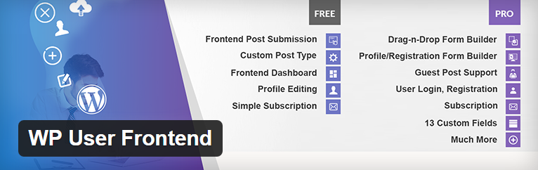 Figure 3: WP User Frontend