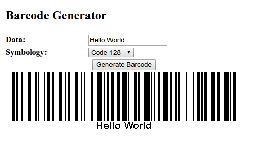 128 barcode generator