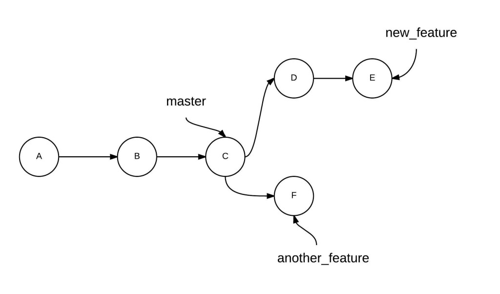 Visualizing our branches before the merge