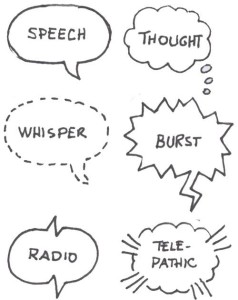 meaning of speech balloon