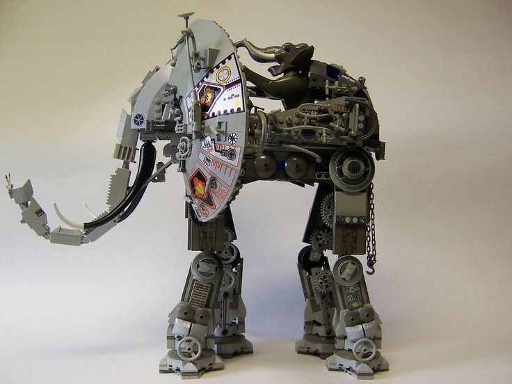 A robot elephpant