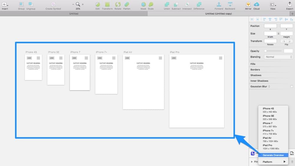 Responsive Design In Sketch Group Resizing Vs Auto Layout