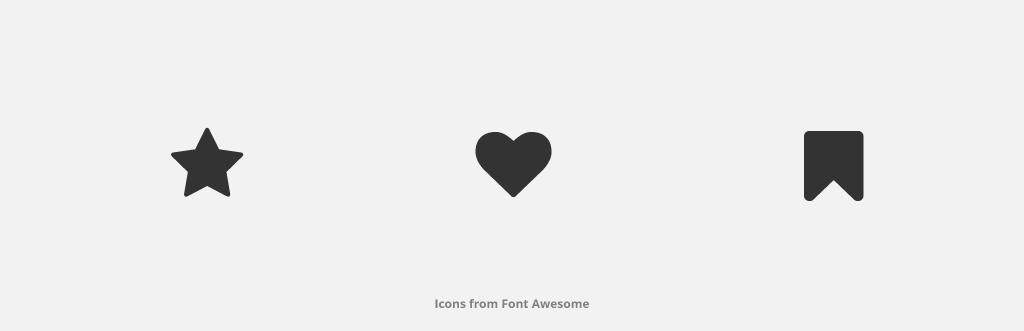 Examples Favourite Icon