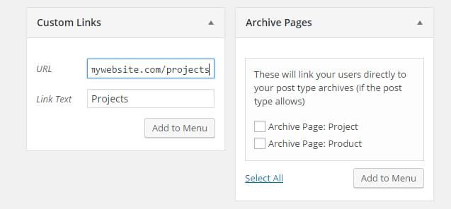 archive page plugin