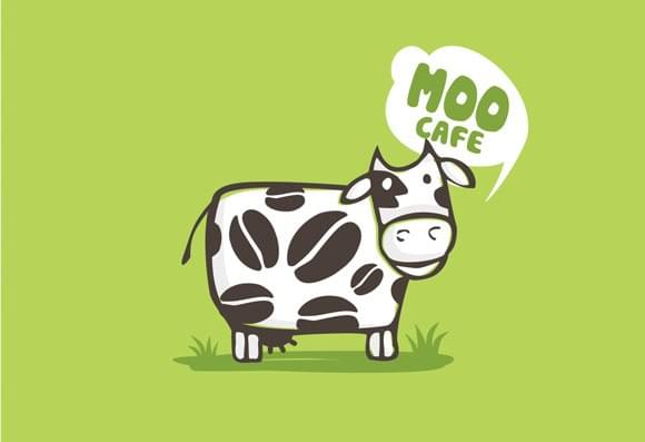Logo design for Moo Cafe