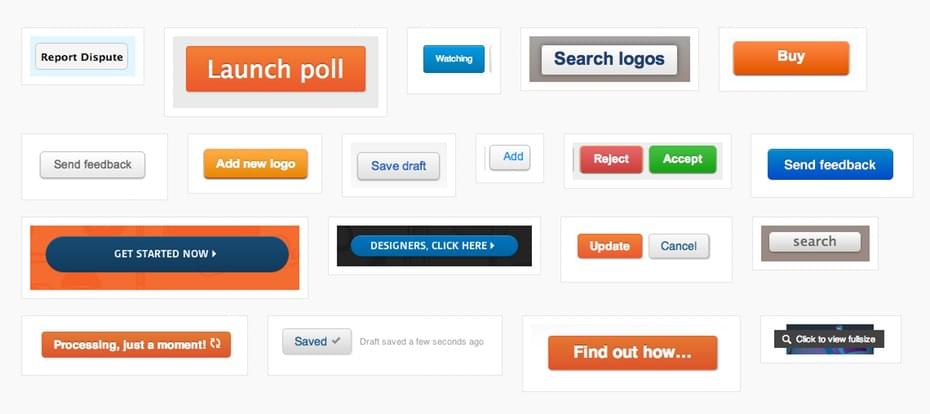 We used to have so many button types!
