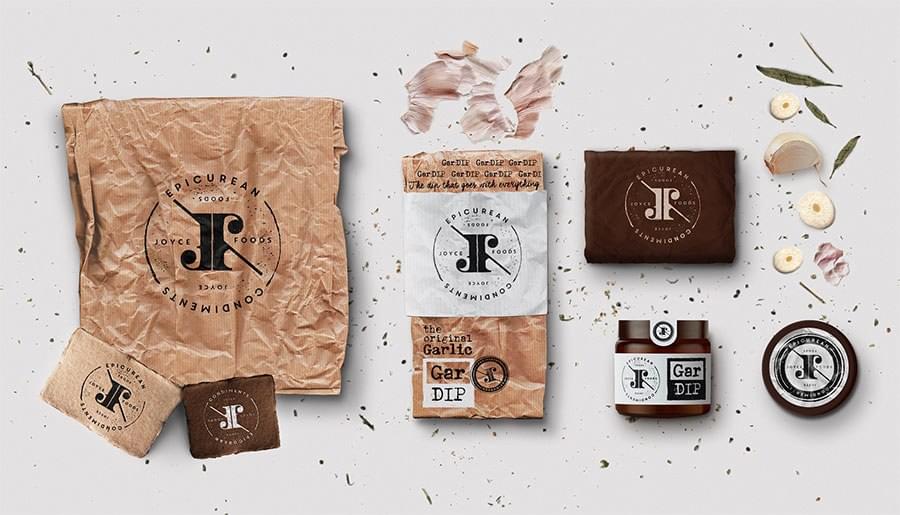 Brand identity for Joyce Foods