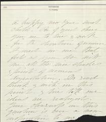 Handwritten letter.