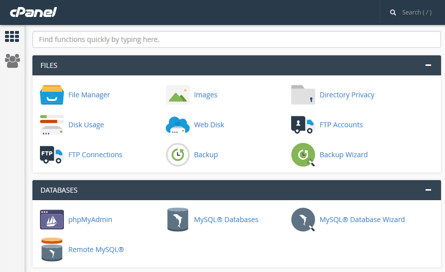 cPanel