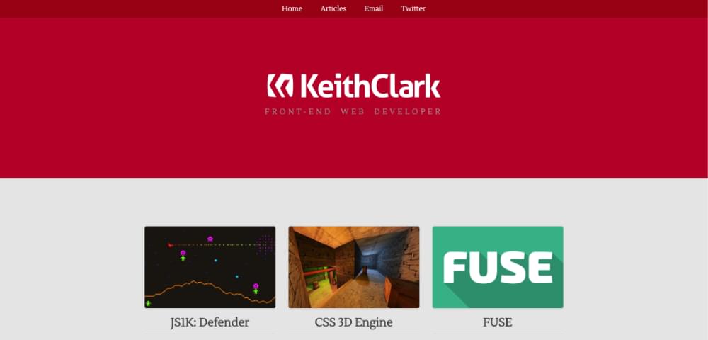 Keith Clark Portfolio