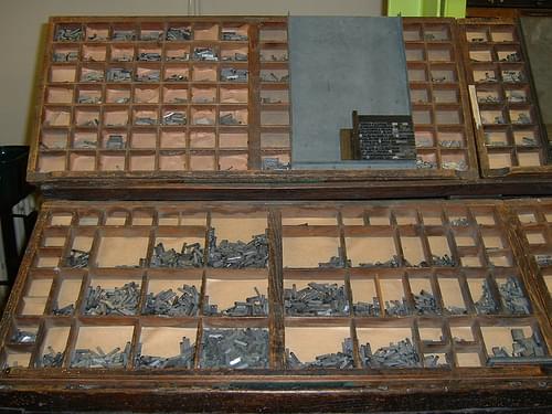 Printing press case