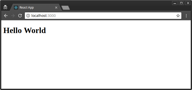 Hello React