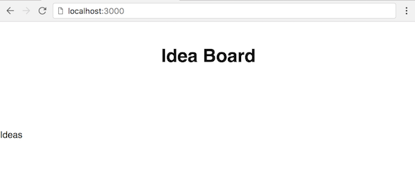 Skeleton Idea board app