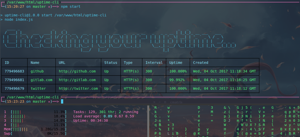 uptime-cli