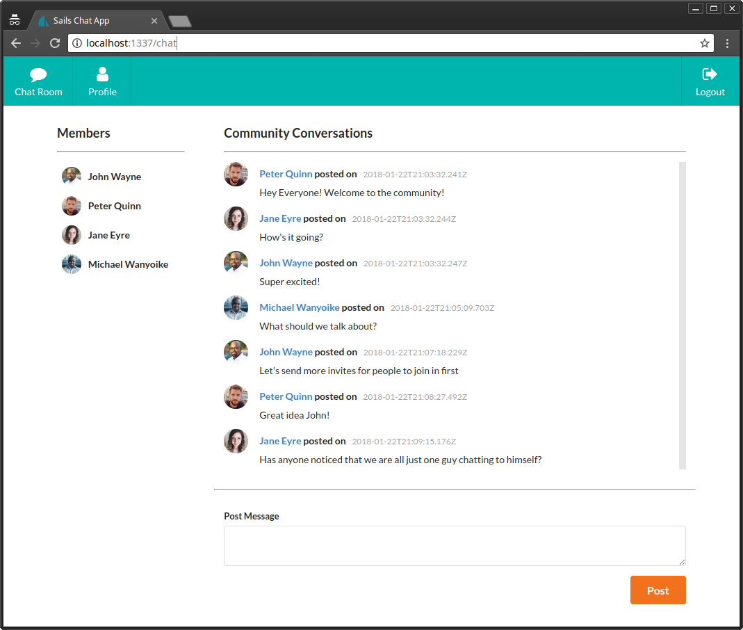 Building A Real Time Chat App With Sails Js Sitepoint