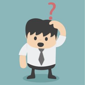 Illustration of a confused person