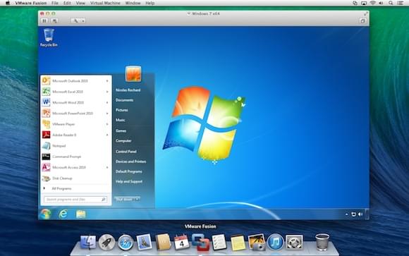 Windows inside macOS