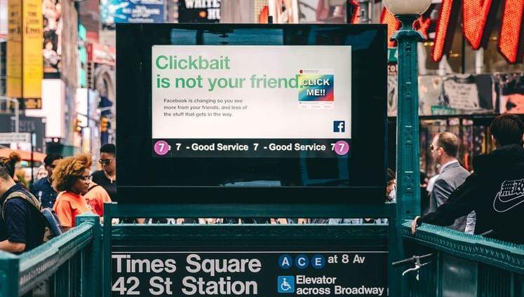 Clickbait is not your friend