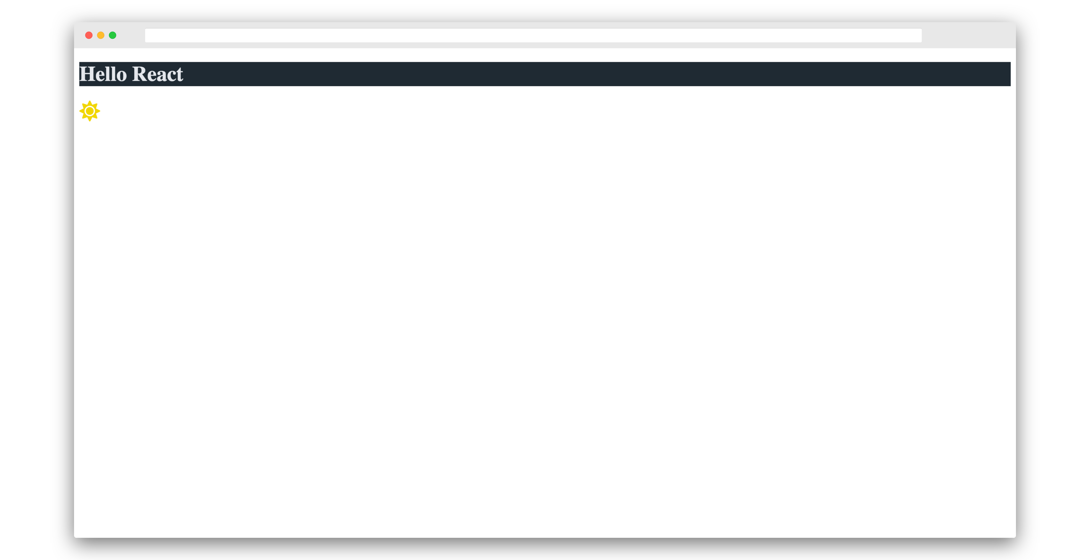 Show Sun Icon on Dark Theme