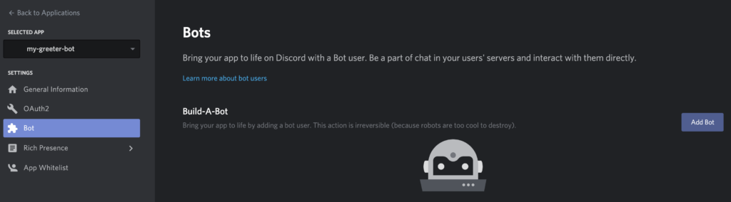 add bot