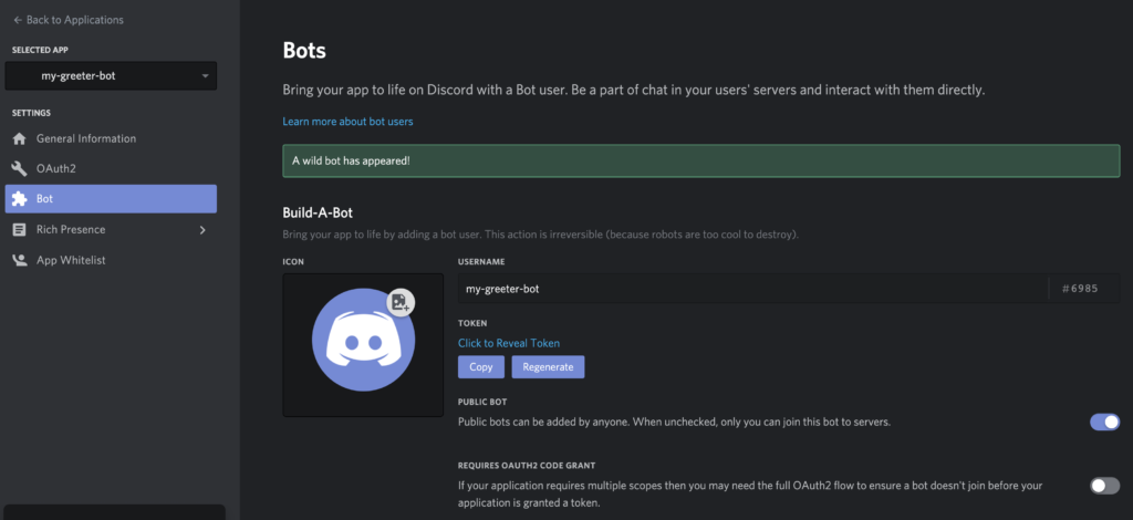 Add Discord Bots