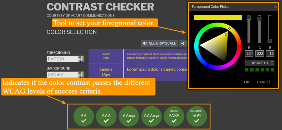 figma contrast checker