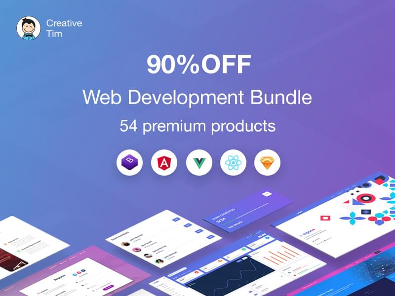 Creative Tim web dev bundle