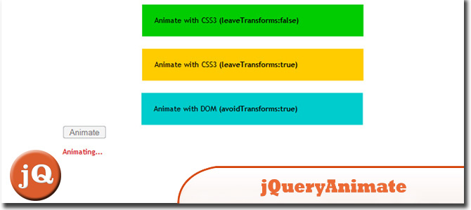 jquery append element and animate it