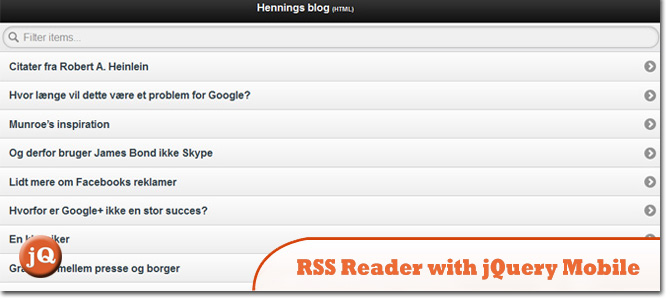 windows mobile rss feed reader