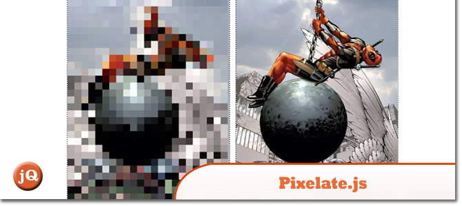 5+ Pixelate and Image Blur jQuery Plugins